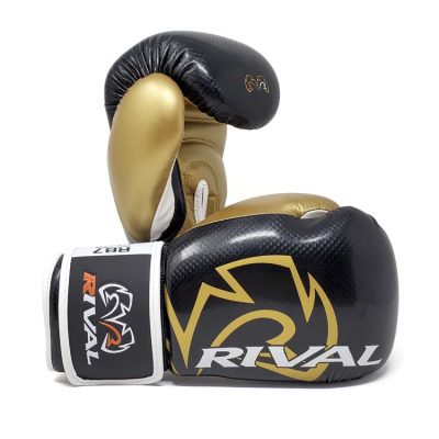 RIVAL RB7 FITNESS PLUS BAG GLOVES - GOLD